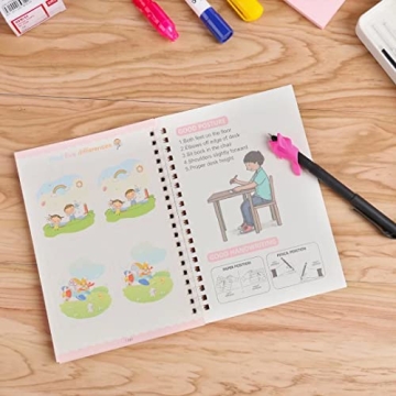 Sank Reusable Handwriting Workbook for Kids - Fun Learning Tool