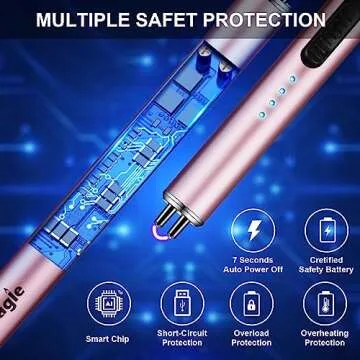 Aneagle Electric Candle Lighter USB Rechargeable Windproof