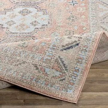 Livabliss Gemina Area Rug, 5'3" x 7'3", Blush/Beige