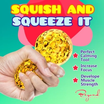 Stress Balls for Adults 18 Pack | Anxiety Relief Fidget Toy