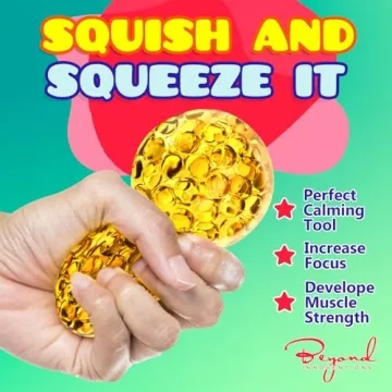 Stress Balls for Adults 18 Pack | Anxiety Relief Fidget Toy