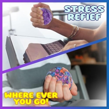 Stress Balls for Adults 18 Pack | Anxiety Relief Fidget Toy
