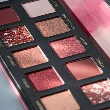 Catrice | Blooming Bliss Slim Eyeshadow Palette | 14 Highly-Pigmented Matte, Shimmer, & Metallic Shades | Vegan & Cruelty Free