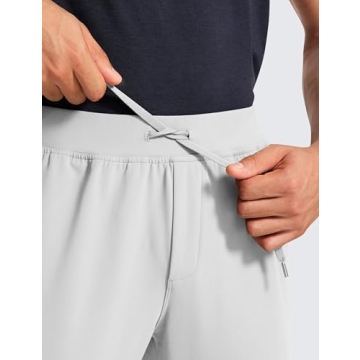 CRZ YOGA Men's 4-Way Stretch Joggers for Workouts