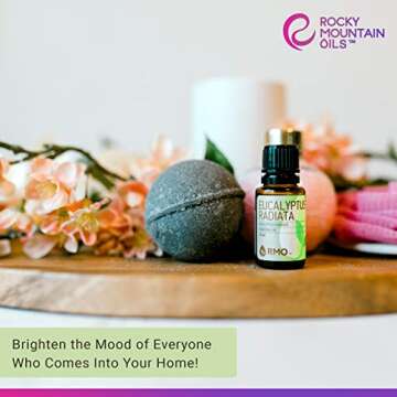 Rocky Mountain Oils Eucalyptus Radiata Essential Oil - Aromatherapy Essential Oils for Diffuser, Topical, and Home - 15ml