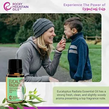 Rocky Mountain Oils Eucalyptus Radiata Essential Oil - Aromatherapy Essential Oils for Diffuser, Topical, and Home - 15ml