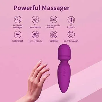 Apowand Mini Handheld Massager for Ultimate Relaxation