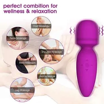 Apowand Mini Handheld Massager for Ultimate Relaxation