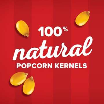 Orville Redenbacher's Gourmet Popcorn Kernels, White Corn, 30 oz. (Pack of 6)