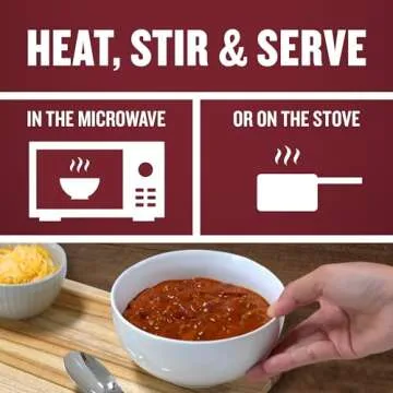 Campbell’s Chunky Hot and Spicy Chili with Beans, 16.5 oz Can