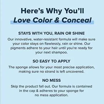 TRUHAIR Waterproof Root Touch Up Concealer - 11 Colors Available