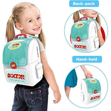 INNOCHEER Doctor Kit for Kids 22-Piece Roleplay Set