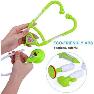 INNOCHEER Doctor Kit for Kids 22-Piece Roleplay Set