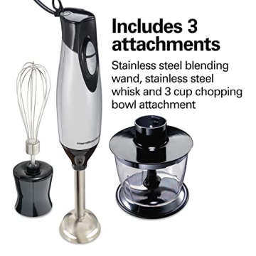 Hamilton Beach Immersion Blender 4-in-1 Kitchen Tool