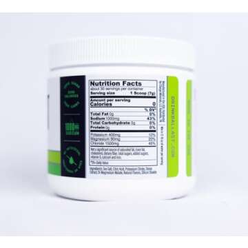 Ballast Zero-Sugar Electrolytes - Citrus Lime - Hydration Powder | Keto & Paleo Friendly | Liquid Da...