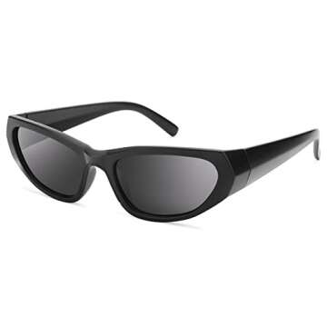 Stylish COASION Wrap Around Sunglasses for Men & Women
