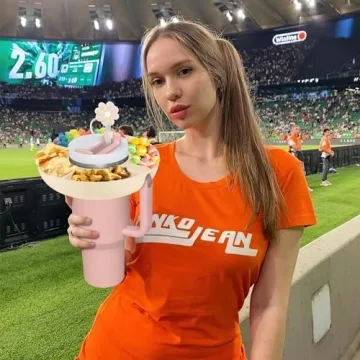 insefocc 40 oz Snack Bowl - Perfect for On-the-Go Snacking