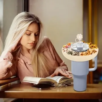 insefocc 40 oz Snack Bowl - Perfect for On-the-Go Snacking