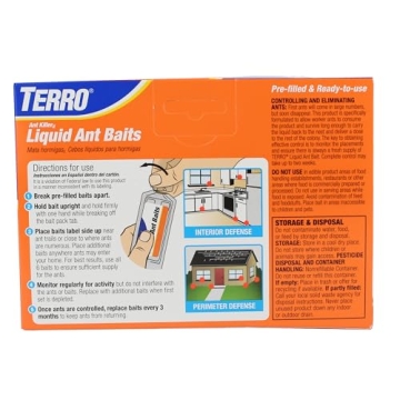 Fast-Acting TERRO T300-3SR Liquid Ant Baits 3 Pack