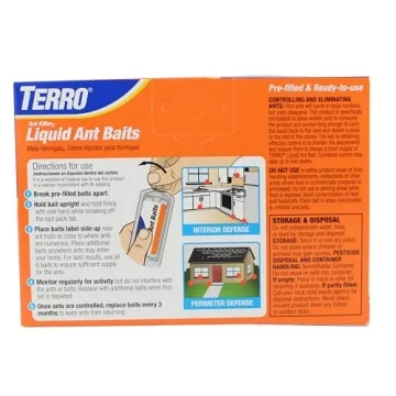 Fast-Acting TERRO T300-3SR Liquid Ant Baits 3 Pack
