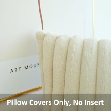 Luxury Faux Fur Pillow Covers for Cozy Living Space