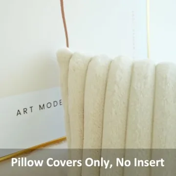 Luxury Faux Fur Pillow Covers for Cozy Living Space