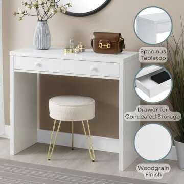 Convenience Concepts Northfield Desk – Stylish & Compact