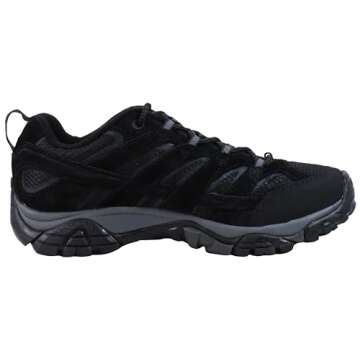 Merrell Men's Moab 2 Vent Hiking Shoe, Black Night, 11 M