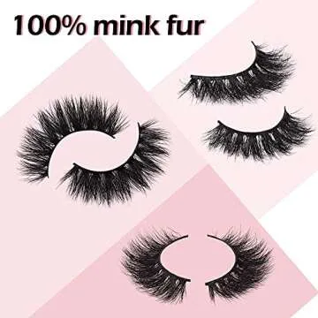 Arison 3D Mink Eyelashes - Luxurious Natural Look