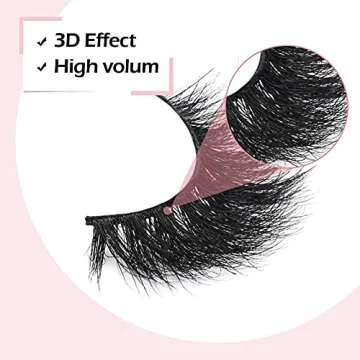 Arison 3D Mink Eyelashes - Luxurious Natural Look