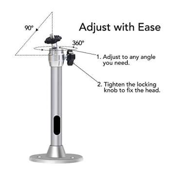 Drsn Mini Ceiling Projector Mount for Versatile Installations