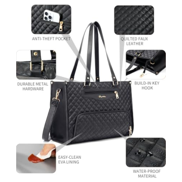 Bagstellar Stylish Laptop and Lunch Tote for Women