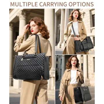 Bagstellar Stylish Laptop and Lunch Tote for Women