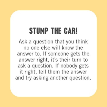 50 Fun Family Road Trip Games - Chronicle Books Amusements