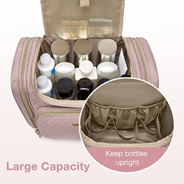BAGSMART Travel Toiletry Bag - Stylish & Functional Organizer