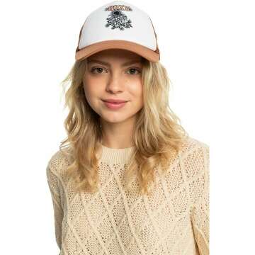 Roxy Women's Dig This Trucker Hat - Cute & Comfortable
