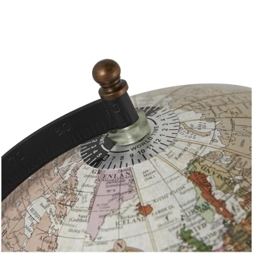 Elegant Deco 79 Mango Wood Globe for Home Office Decor