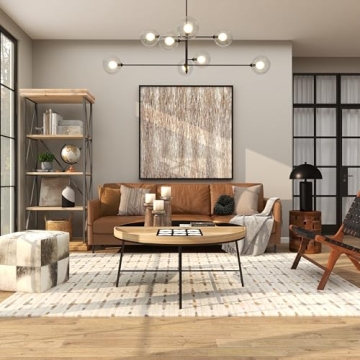 Elegant Deco 79 Mango Wood Globe for Home Office Decor