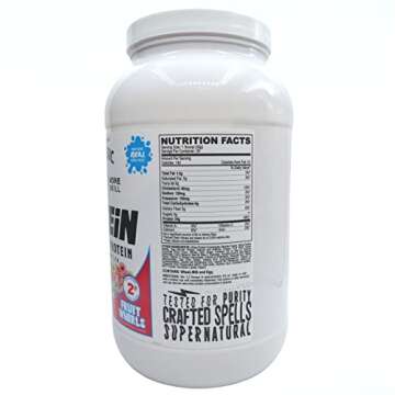 Magician Black Magic Multi-Source Protein - Whey, Egg, Casein Complex with Enzymes & MCT's - Keto, L...