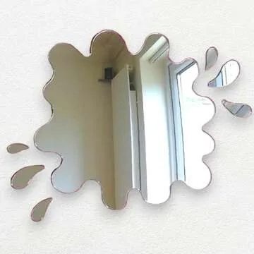 Super Cool Creations Puddle Mirror with Six Splash Mirrors 45cm x 42cm