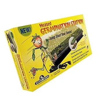 Jump Start CK64050 Germination Station w/Heat Mat Tray, 72-Cell Pack, One size, 2" Dome