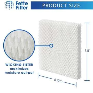 Fette Filter T Humidifier Filters for Honeywell HEV615 HEV620