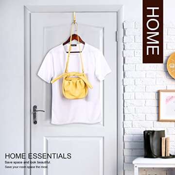 Hotop Over The Door Hooks - Elegant Storage Solution