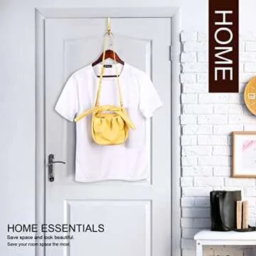 Hotop Over The Door Hooks - Elegant Storage Solution