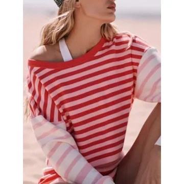 Tankaneo Women's 2 Piece Sweater and Shorts Set Red