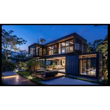 Quick.Simple.Easy SEQ Fully Equipped Double Story 2 Bedrooms Prefab Expandable Container House 40ft ...