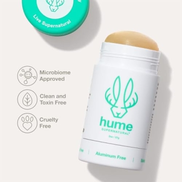 Hume Aluminum Free Deodorant for Sensitive Skin - 2-Pack