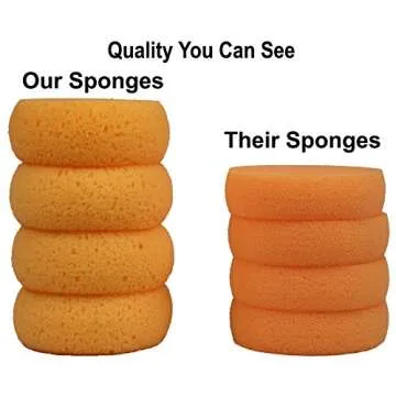 Creative Hobbies® Synthetic & Natural Sponges - Value Pack of 7