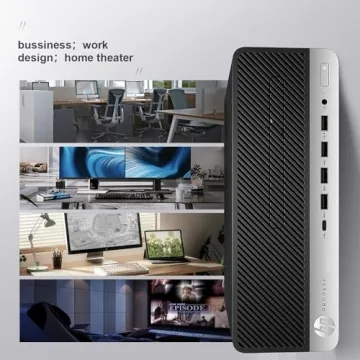 HP ProDesk 600 G3 SFF i5 Desktop Bundle with Monitor