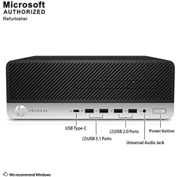 HP ProDesk 600 G3 SFF i5 Desktop Bundle with Monitor